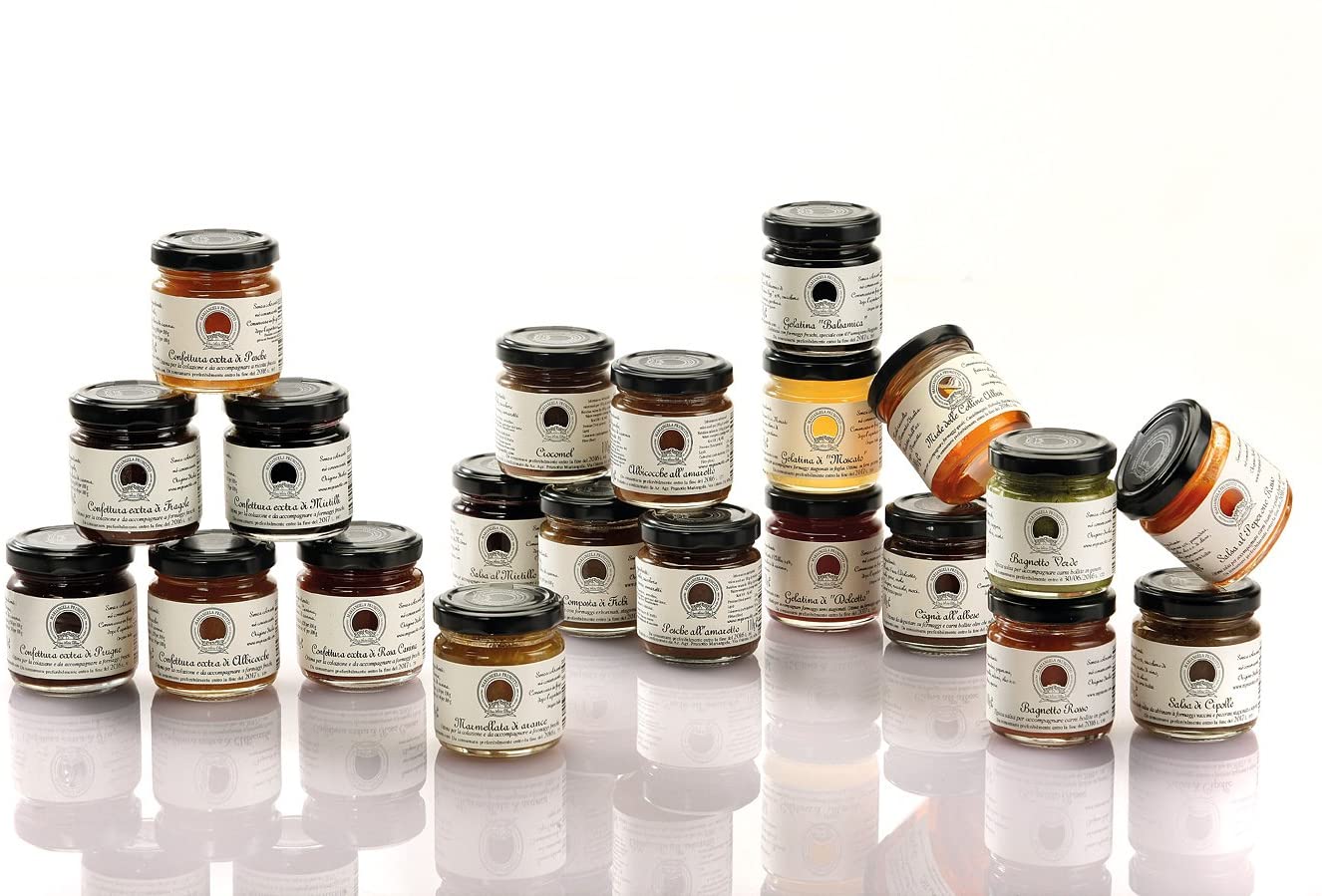 6 Composta di Albicocche g. 110 - 6 confezioni da 100 g (6x100g)