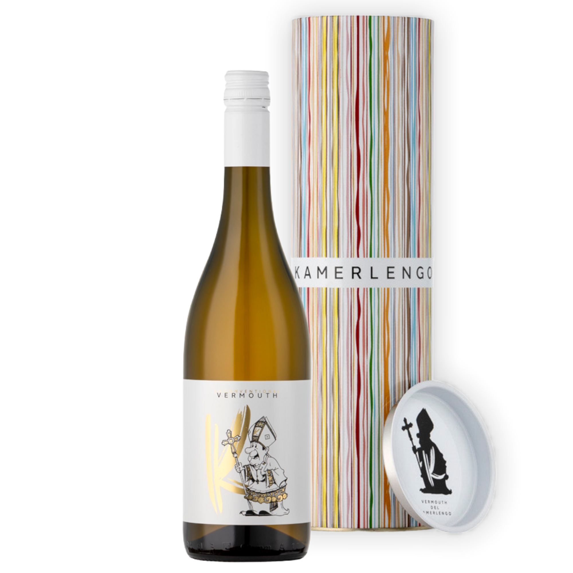 Vermouth Bianco Del Kamerlengo 2020 + confezione regalo in latta