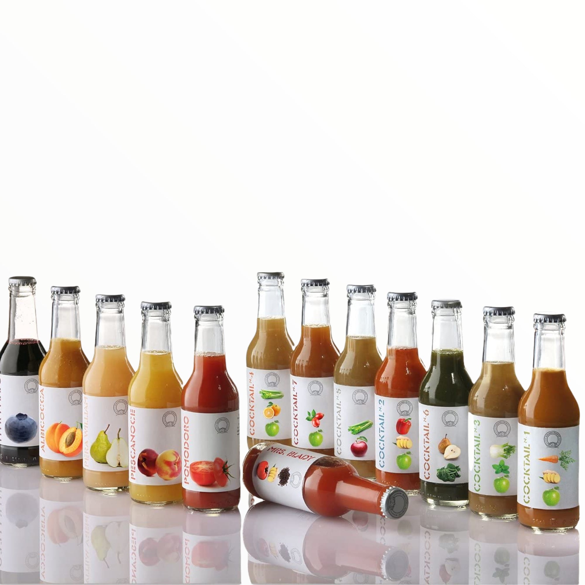 Cocktail 1 Mela, Carote e Zenzero 200 ml - 12 Confezioni da 200 ml (12x200ml)