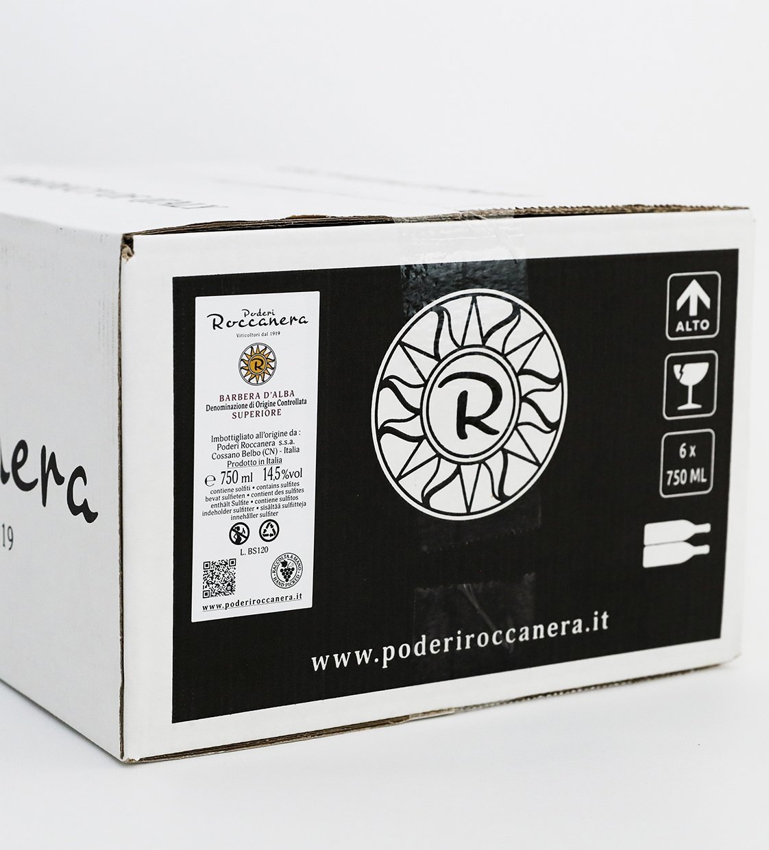 Box misto 6 bottiglie Poderi Roccanera - Langa Zone